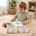 WOOPIE magical brush creative set for children from 3 years old