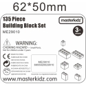 MASTERKIDZ STEM building block set 135 pcs