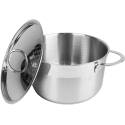 Нержавеющая стальная кастрюля 5L, 24см Maestro MR-3511-24