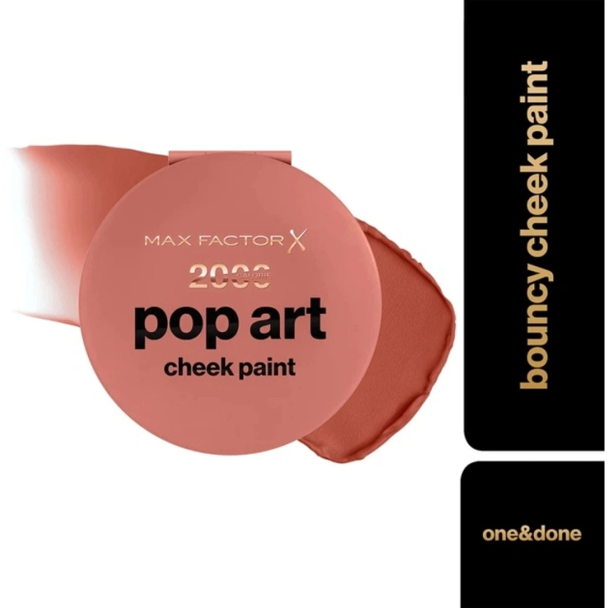 „Max Factor 2000 Calorie Pop Art Cheek Paint Blush“ kosmeetika, toon: 40 „One & Done“, 5 g – 4
