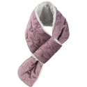Pet scarf - Xmas Estelle scarf, velvet look/ plush Light lilac S