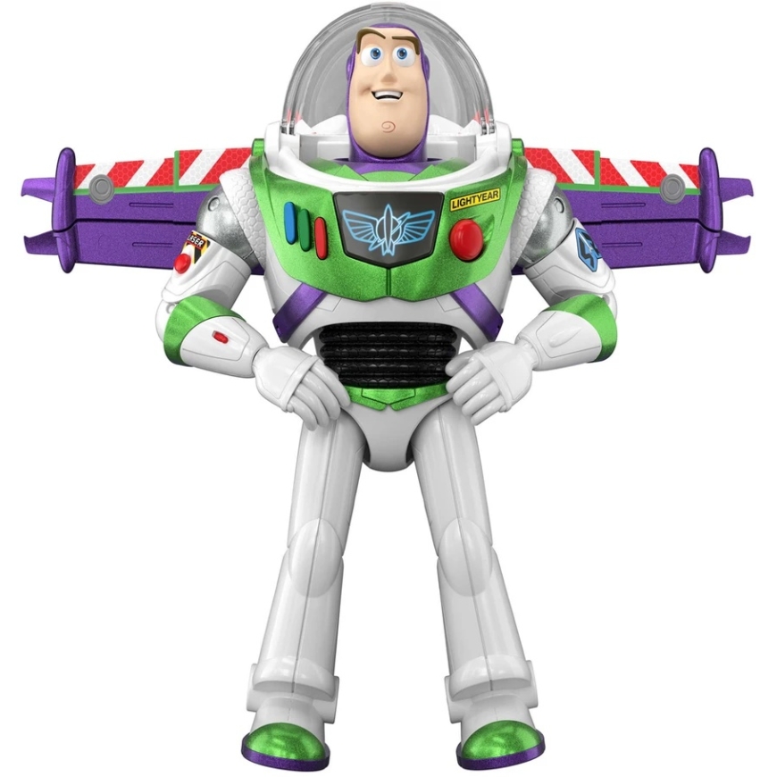 Mattel Disney Pixar Toy Story 5 lasten lelu Buzz Lightyear toimintafiguuri lentotila High-Tech Edition JNP88 – 3