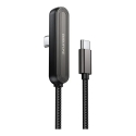 Borofone BX125 Pacifico datu pārraides un uzlādes vads | USB-C uz USB-C | PD | 60W | 1m | melns Borofone BX125 Pacifico datu pārraides un uzlādes vads | USB-C uz USB-C | PD | 60W | 1m | melns