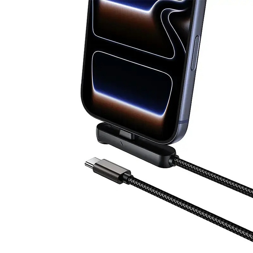 Borofone BX125 Pacifico datu pārraides un uzlādes vads | USB-C uz USB-C | PD | 60W | 1m | melns – 5