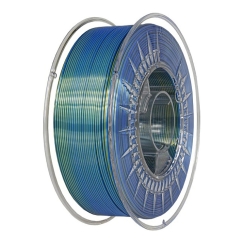 3D plastikas Devil Design Silk Dual 1.75mm 1kg - Gold / Mėlyna