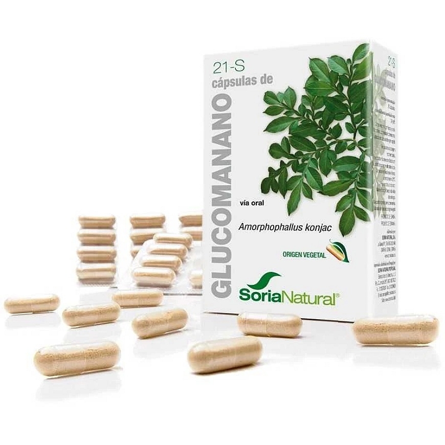 Soria 21-S Glikomannāns 400 Mg 60