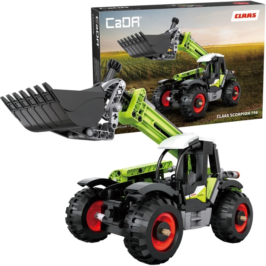 CaDA construction blocks Charger telescopic Claas Scorpion 756 401 parts