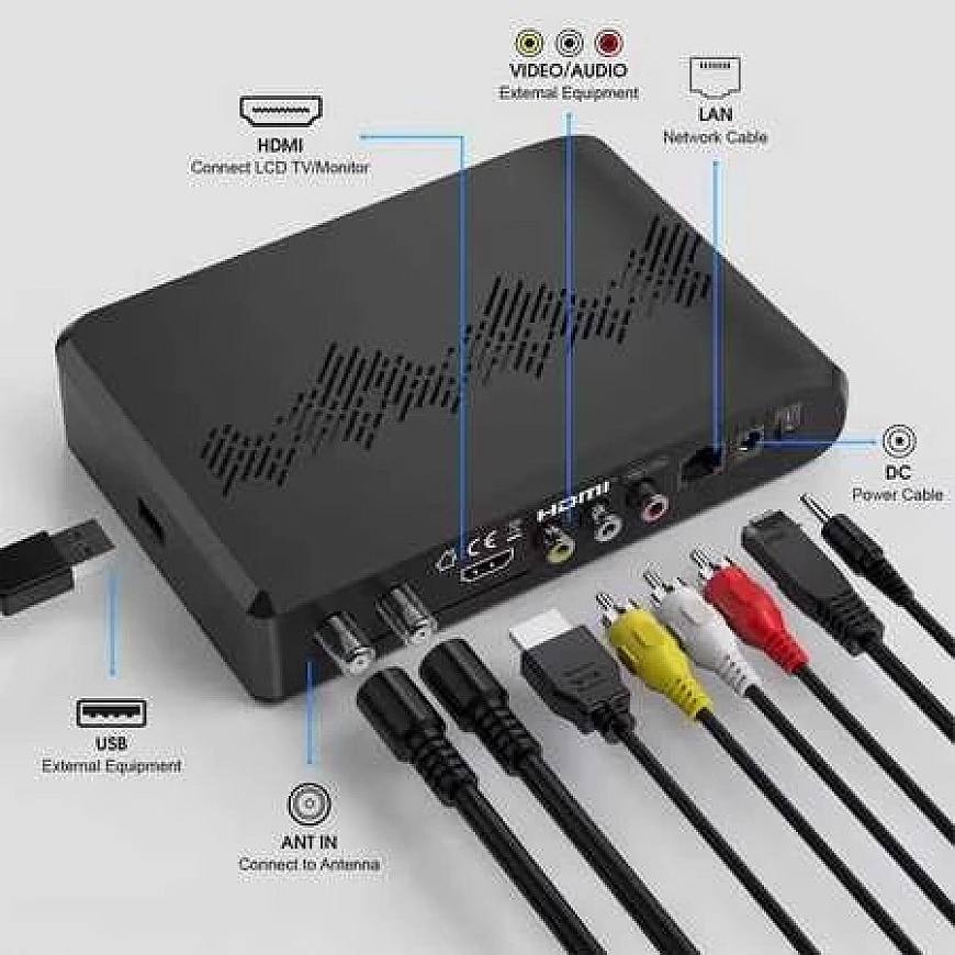 Imtuvas GTMedia Freesat V8 ULTRA 4K COMBO FUNCAM – 4