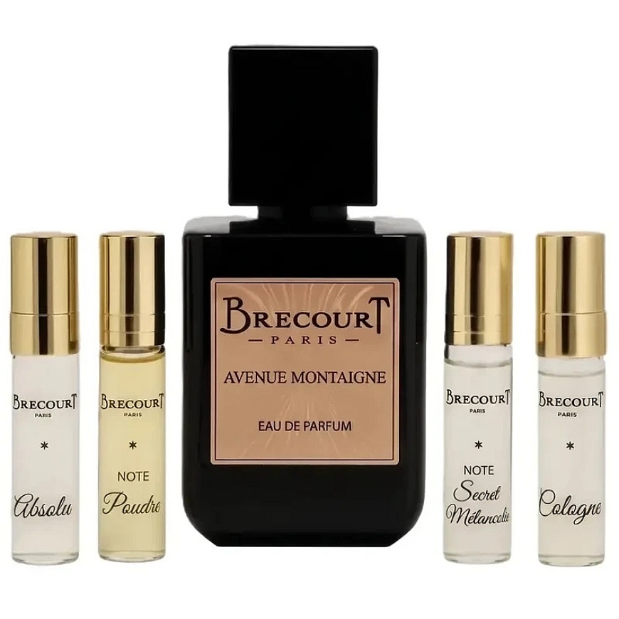 Brecourt Avenue Montaigne EDP, 100 ml 4 X, 6 ml