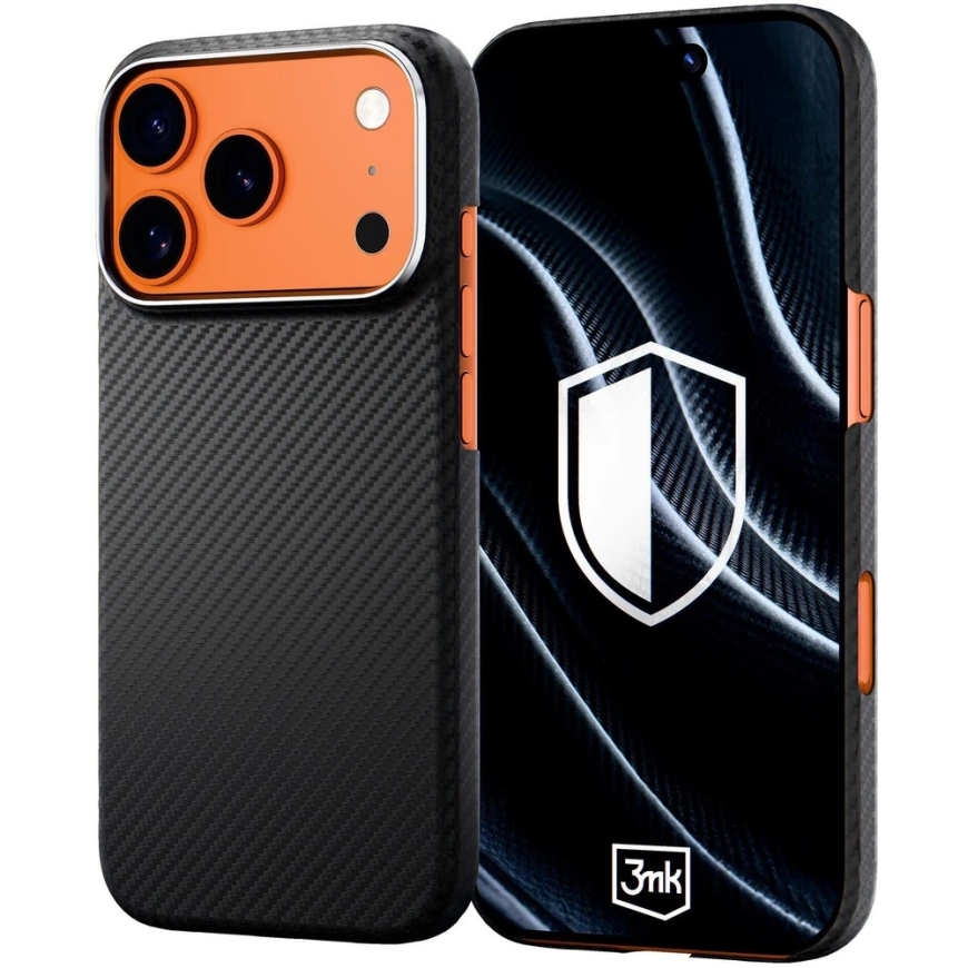 3mk Hardy Aramid MagCase Apple iPhone 17 Pro / 18 Pro jaoks, must