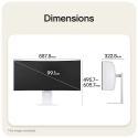39" LG 39GX90SA-W Kaareva näyttö 39" LG 39GX90SA-W Kaareva näyttö