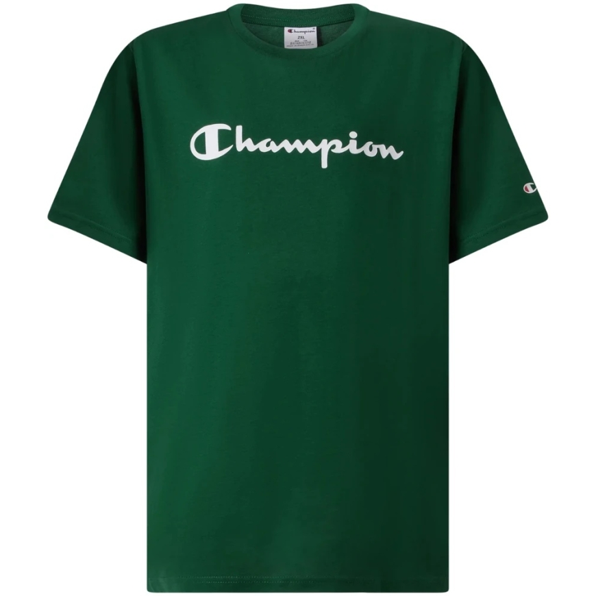 Champion SS Tee lapsille vihreä 307322 GS559 (XL) – 2