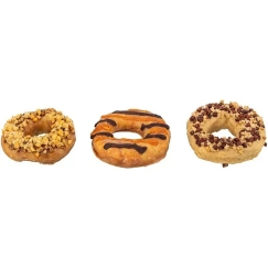 Лакомство для собак - Trixie Пончик, ассорти, ø 9 см, 3 × 55 г