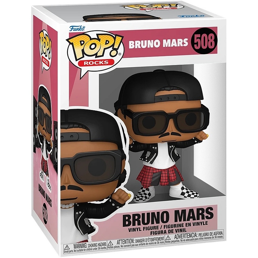 FUNKO POP! Vinila figūriņa: Bruno Mars, ~9 cm – 2