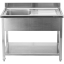 Yato TABLE WITH A SINGLE BOWL SINK 120X60 CM