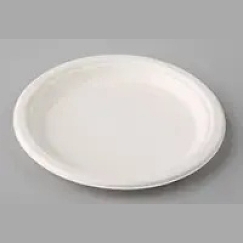 Laudat BIO D23cm pyöreät, sokeriruokosta, valkoiset, 0,85kg, 50 kpl