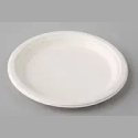 Plaadid BIO D23cm ümmargused, suhkruroost, valged, 0,85kg, 50 tk