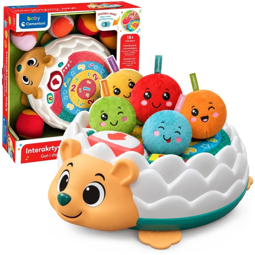 Clementoni 50462 Interactive Educational Hedgehog Toy – 5
