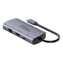 UNITEK D1113CGY01 interface hub 2 x USB 3.2 Gen 2 (3.1 Gen 2) Type-C 1000 Mbit/s Grey UNITEK D1113CGY01 interface hub 2 x USB 3.2 Gen 2 (3.1 Gen 2) Type-C 1000 Mbit/s Grey
