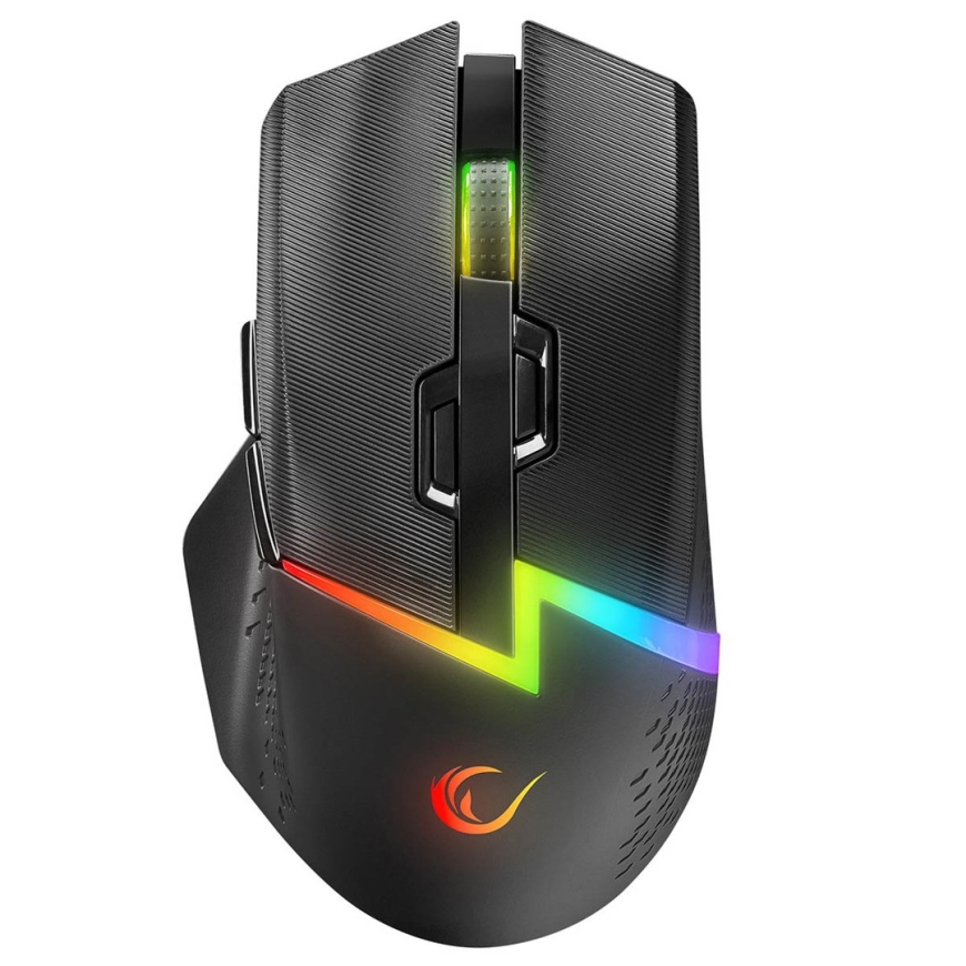 RAMPAGE DROP M3 V2 24000 DPI BEVADIS PELĖ JUODA – 2