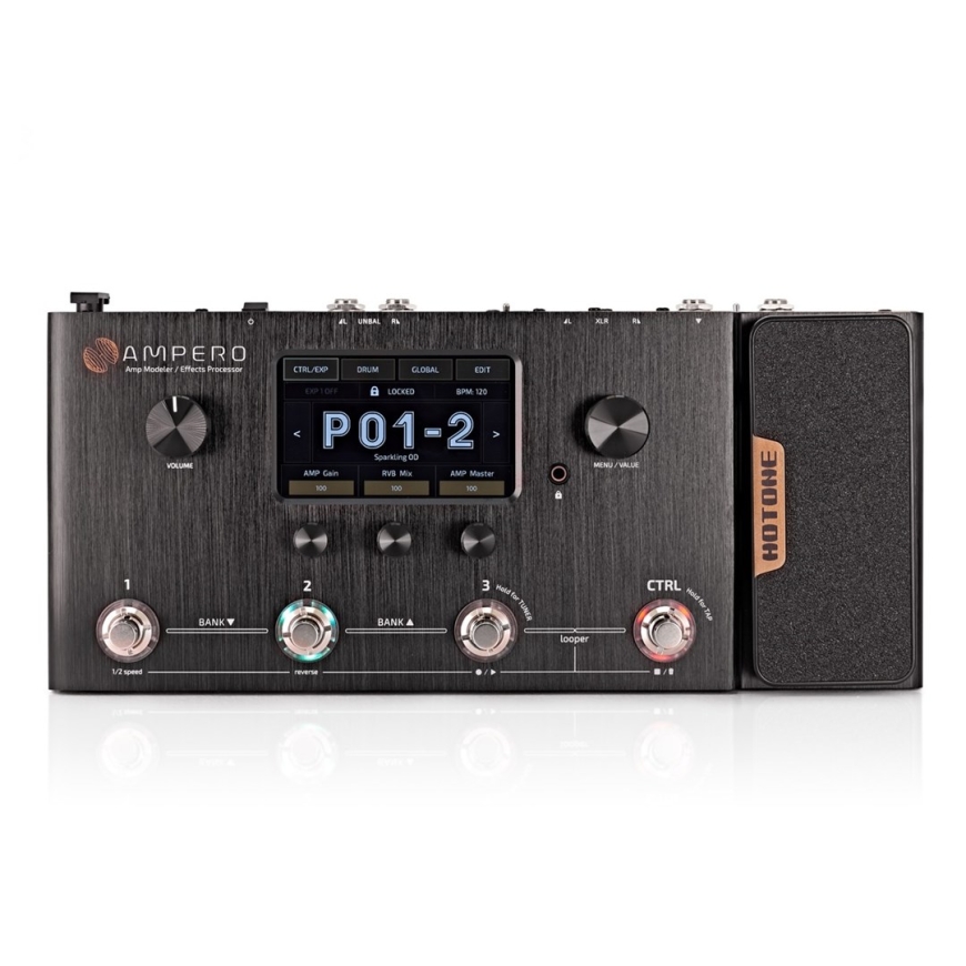 Hotone Ampero MP-100 - гитарный мультиэффект