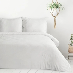 Bedding Set Eurofirany D91/POS/MI/PAS/1 220X200 70X80/X2 WHITE