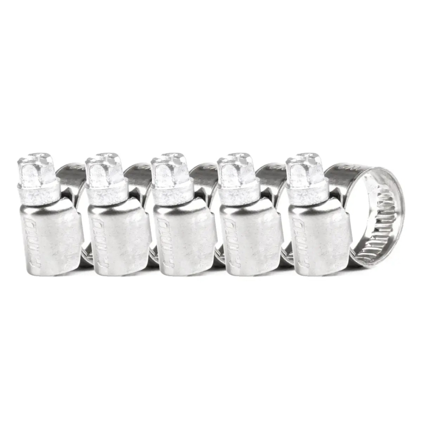 Tārpskrūves apskava 5 gab. 8–16 mm/9 mm W2 AMIO-04580
