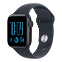 Apple Watch SE 3 (GPS) 40 mm midnight aluminum case and deep navy sport band, S/M