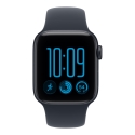 Apple Watch SE 3 (GPS) 40 mm midnight aluminum case and deep navy sport band, S/M