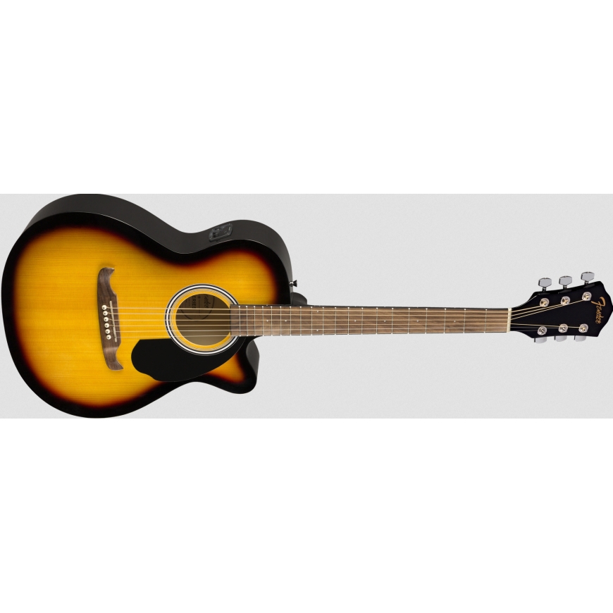 Fender FA-135CE akustinen kitara, Sunburst – 2