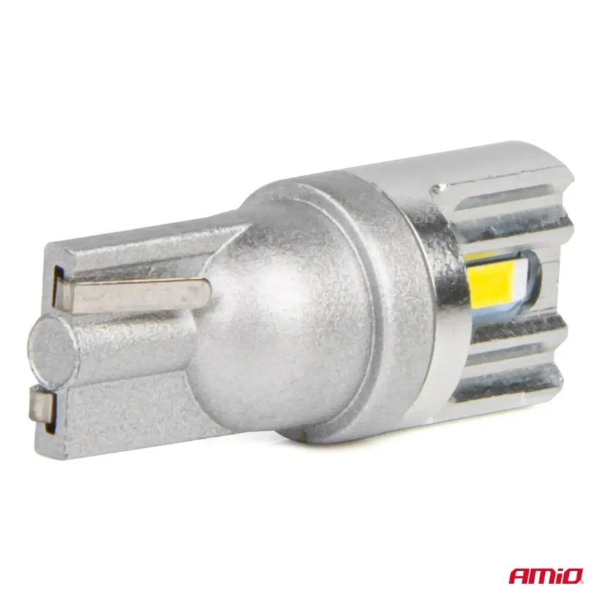 LED spuldzes STANDARD T10 W5W 2×1860 SMD, baltas, 12V/24V AMIO-03719 – 4