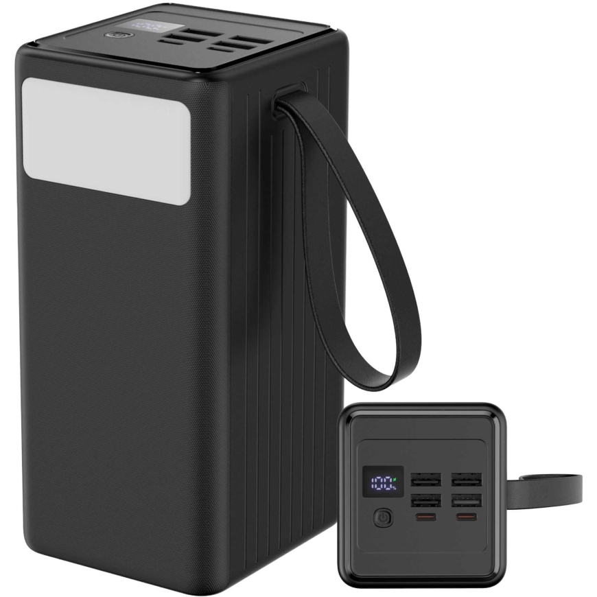 Platinet PMPB6065 60000 mAh 65W PD Taskulamppu Musta – 2