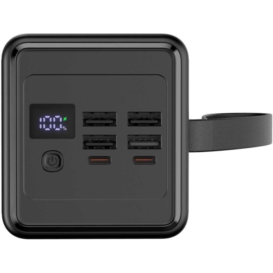 Platinet PMPB6065 60000 mAh 65W PD Lukturis Melns – 3