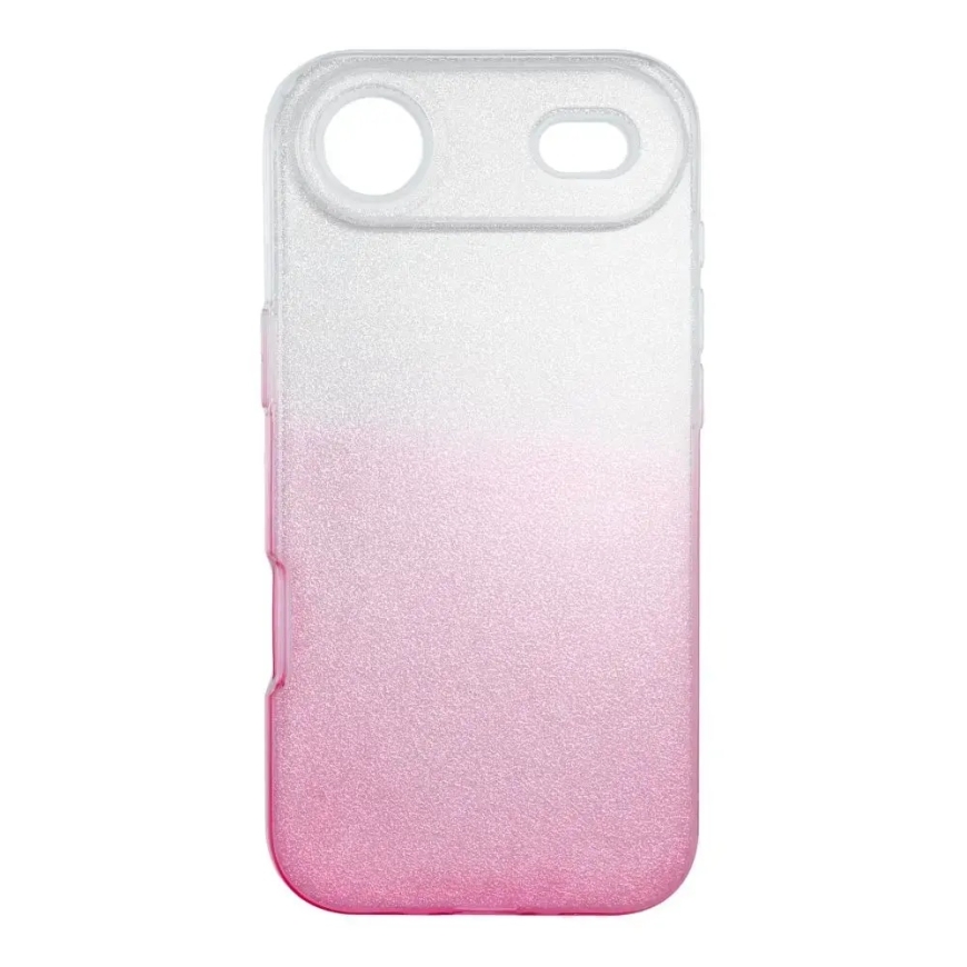 SHINING чехол для телефона iPhone 17 Air прозрачный розовый – 5