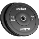 Olimpiniai gumuoti svarmenys BUMPER rinkinys 2x10kg, skylės skersmuo 51 mm, REBEL ACTIVE Olimpiniai gumuoti svarmenys BUMPER rinkinys 2x10kg, skylės skersmuo 51 mm, REBEL ACTIVE