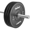 Olümpiapunkti kummist bumper kaalu komplekt 2x10kg, ava diameeter 51 mm, REBEL ACTIVE Olümpiapunkti kummist bumper kaalu komplekt 2x10kg, ava diameeter 51 mm, REBEL ACTIVE