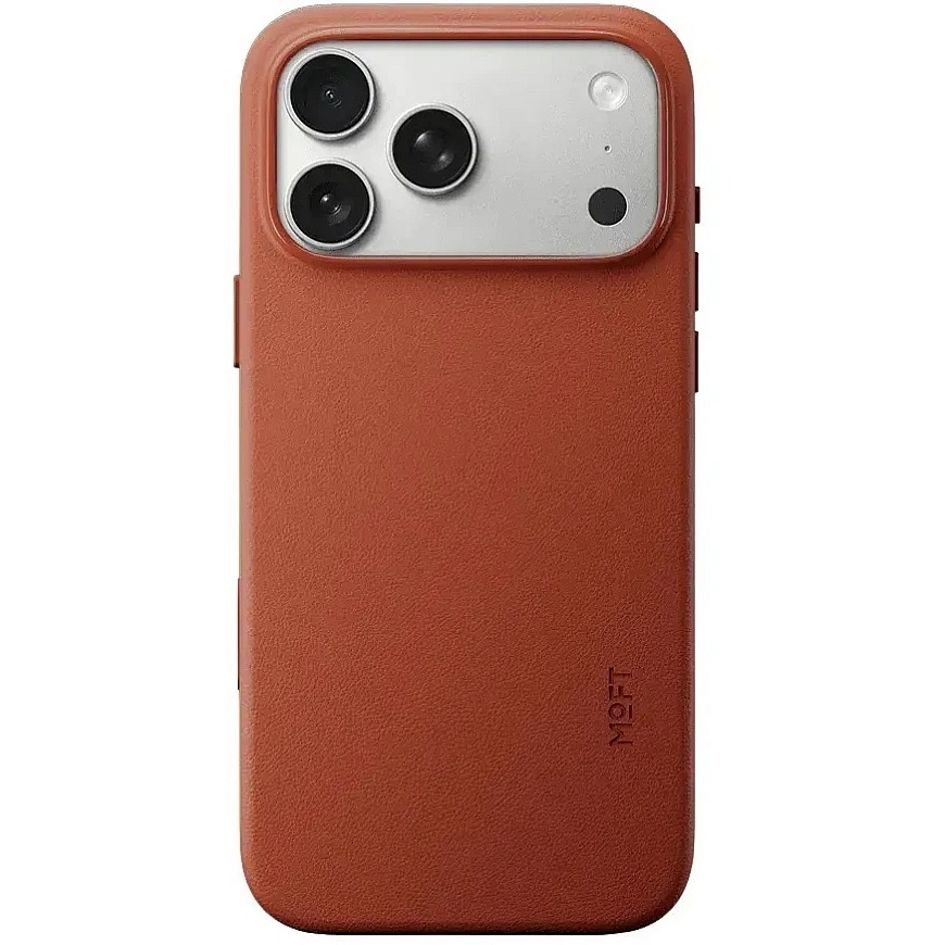 Moft Snap Movas MagSafe case for iPhone 17 Pro clay – 5