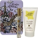 Набор Lolita Lempicka: Зеленый Lover Eau De Parfum для женщин 7.5 мл *Миниатюра + Зеленый Lover Увлажняющий ежедневный лосьон дл