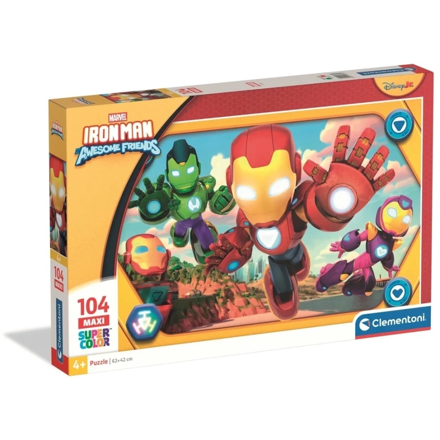 Clementoni Dėlionė 104 vnt. - Iron Man