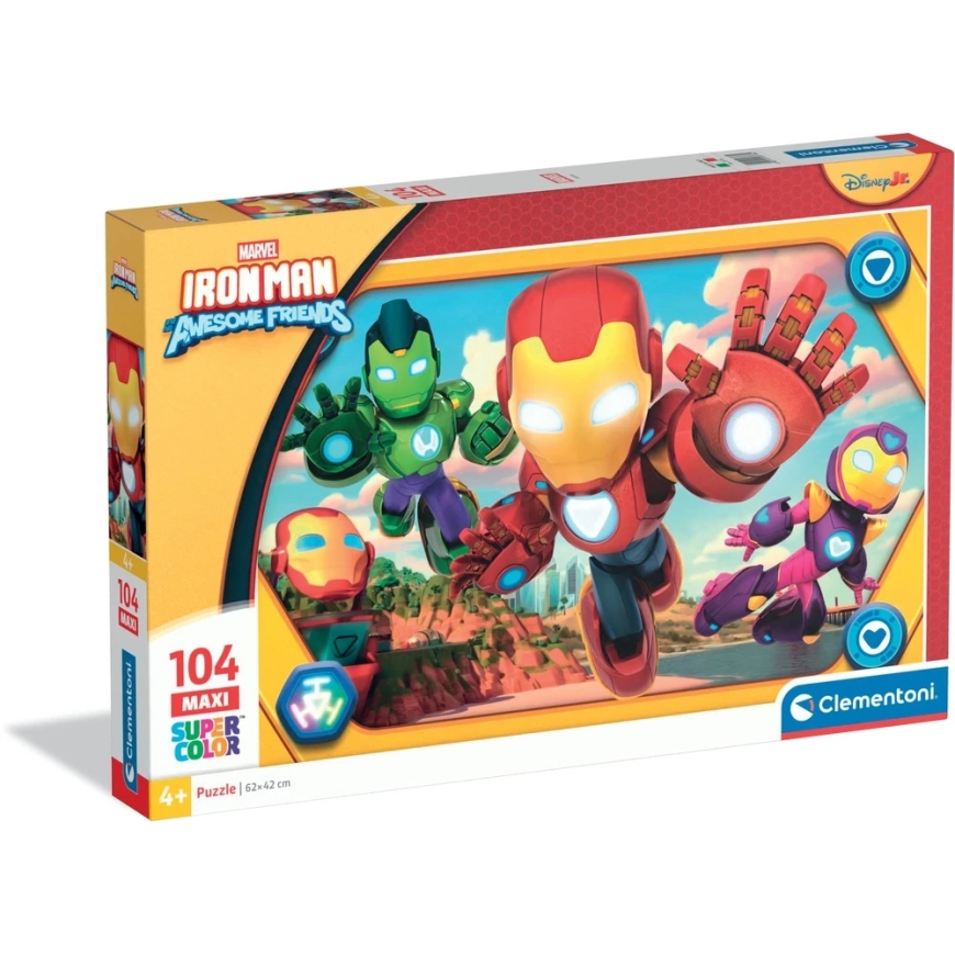 Clementoni Puzzle 104 pcs - Iron Man – 2
