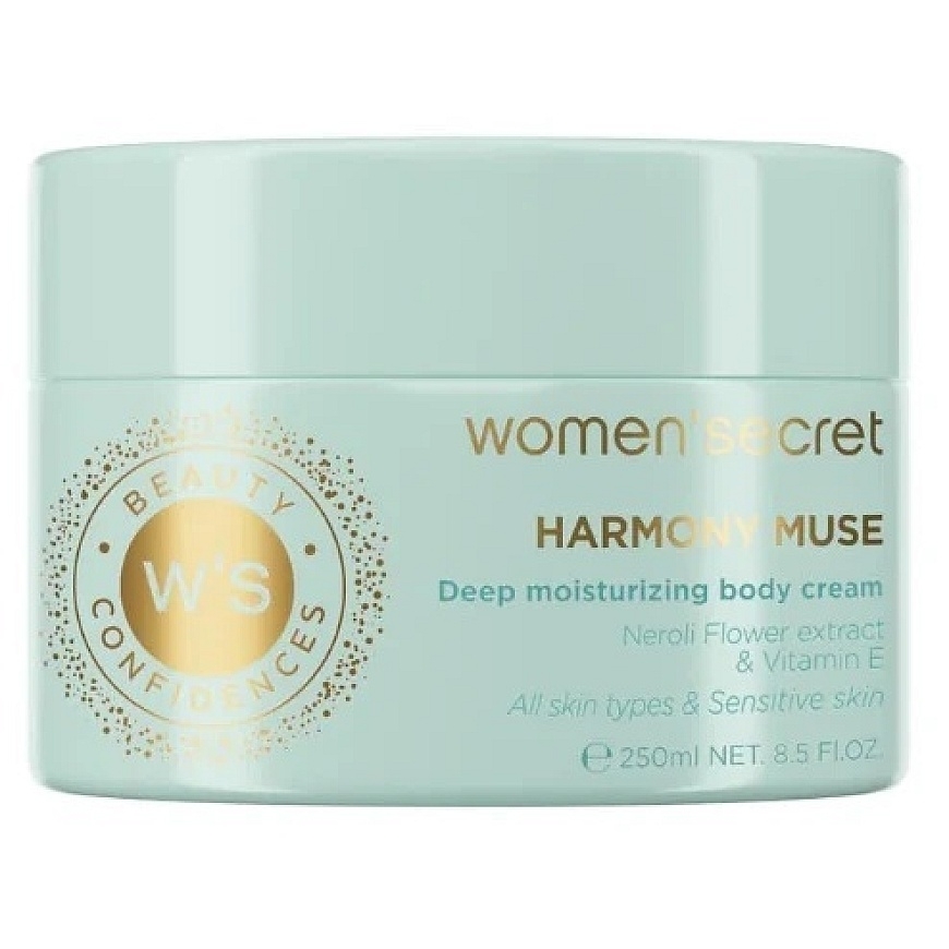„Women'Secret Harmony Muse“ mitrinošais ķermeņa krēms, 250 ml