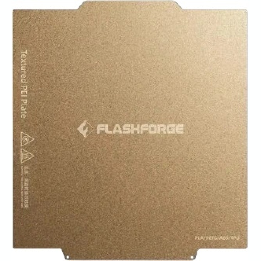 Flashforge Creator 5 serijos PEI dengta formavimo plokštė