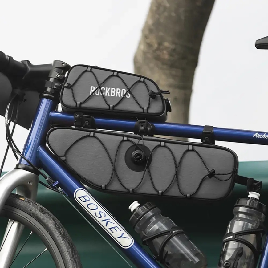 Kooles soma 2L Rockbros TL003 ROAD TO SKY ūdensizturīga – pelēka – 4