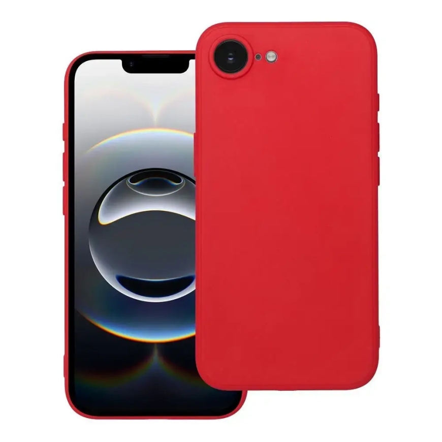 Soft phone case for iPhone 16e red