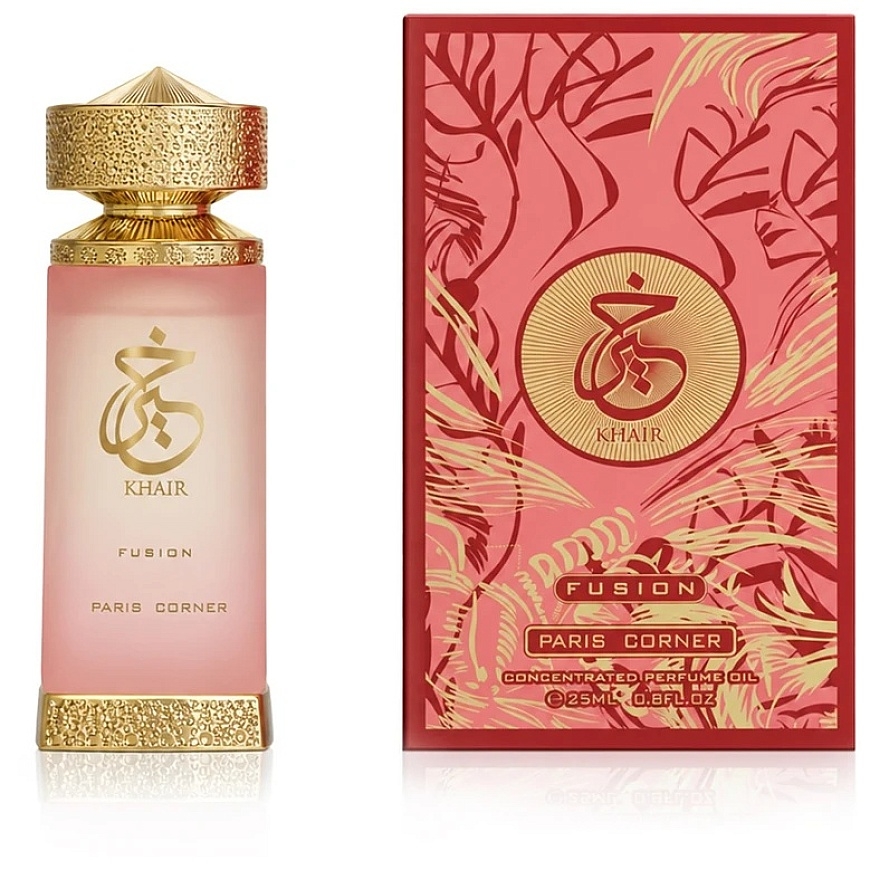 „Paris Corner Khair Fusion“ hajuöljy naisille, 25 ml – 2