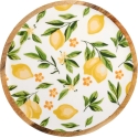 Mondex Decorative Plate Made of Mango Wood, 25 x 1.5 cm Mondex Decorative Plate Made of Mango Wood, 25 x 1.5 cm