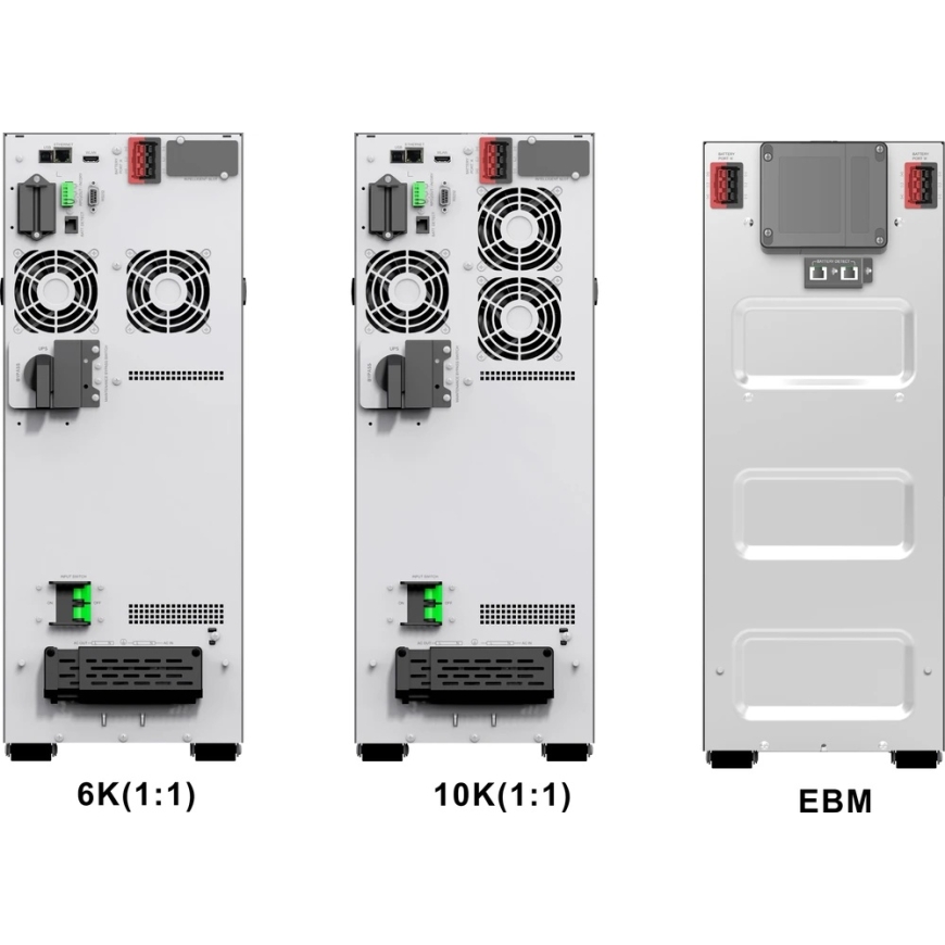 POWER WALKER „PowerWalker VFI 6000 ICT IoT“ dvigubos konversijos (internetinis) 6 kVA 6000 W – 5