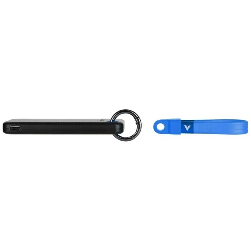 Išorinis diskas Verbatim Pocket SSD 256GB USB-C 3.2 gen.2 juodas-mėlynas 32416 – 4