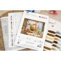 luca S Cross Stitch Kit "Unexpected Cottage Guest" 43x32 cm SB731