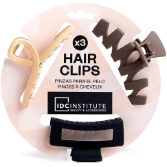 Idc Institute HAIR CLIPS matte 3 pcs